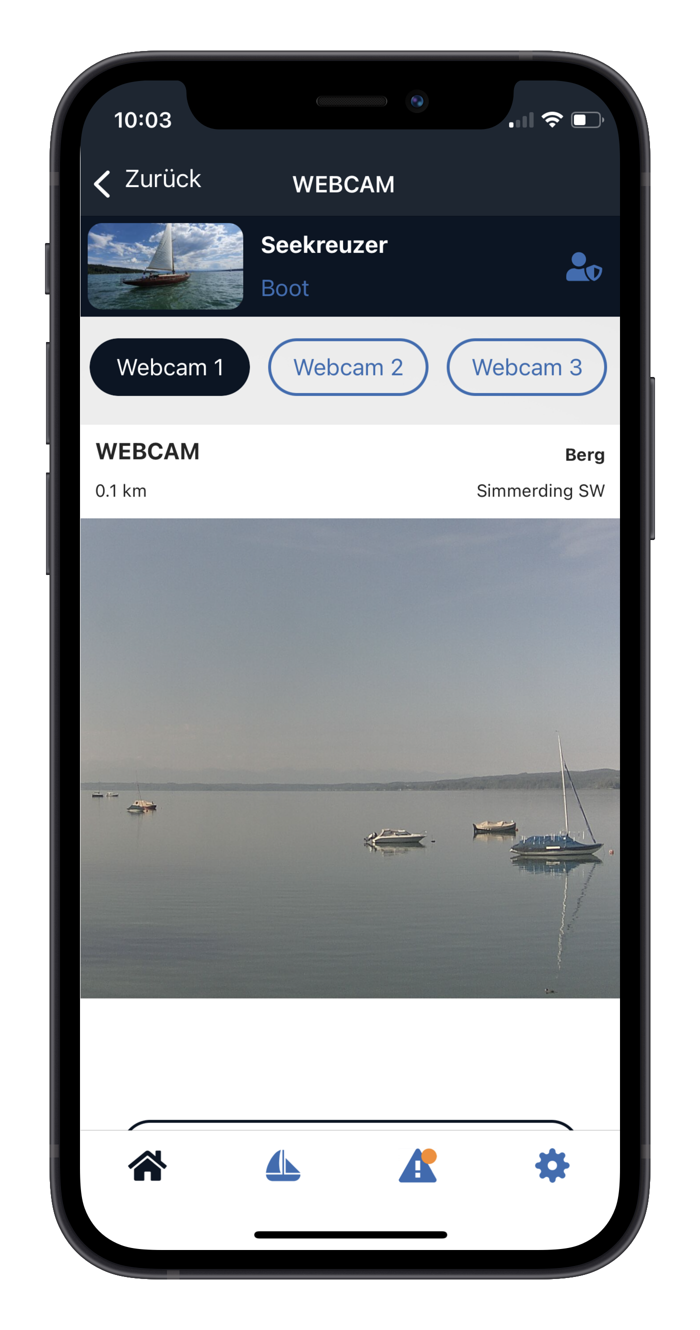 App Screenshot Webcam iPhone